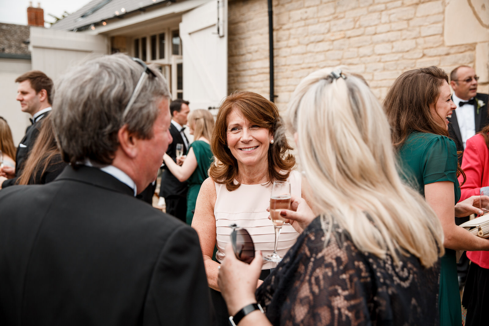 reception drinks at middle stanley