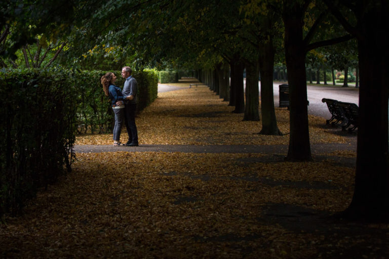 Regents Park Engagement Shoot