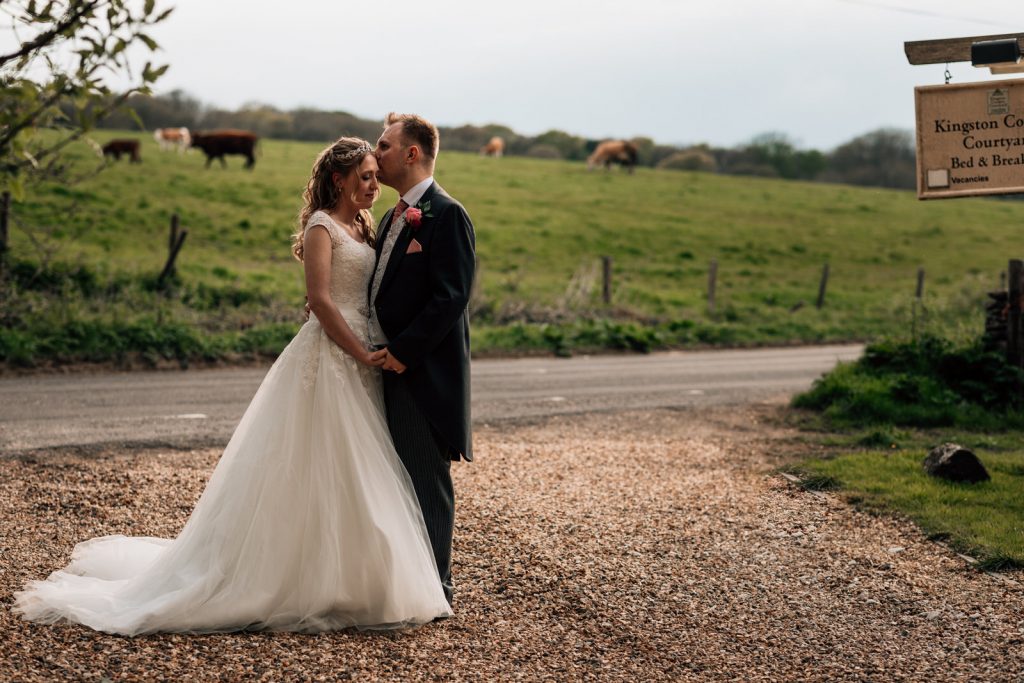 Kingston County Courtyard Wedding Photography