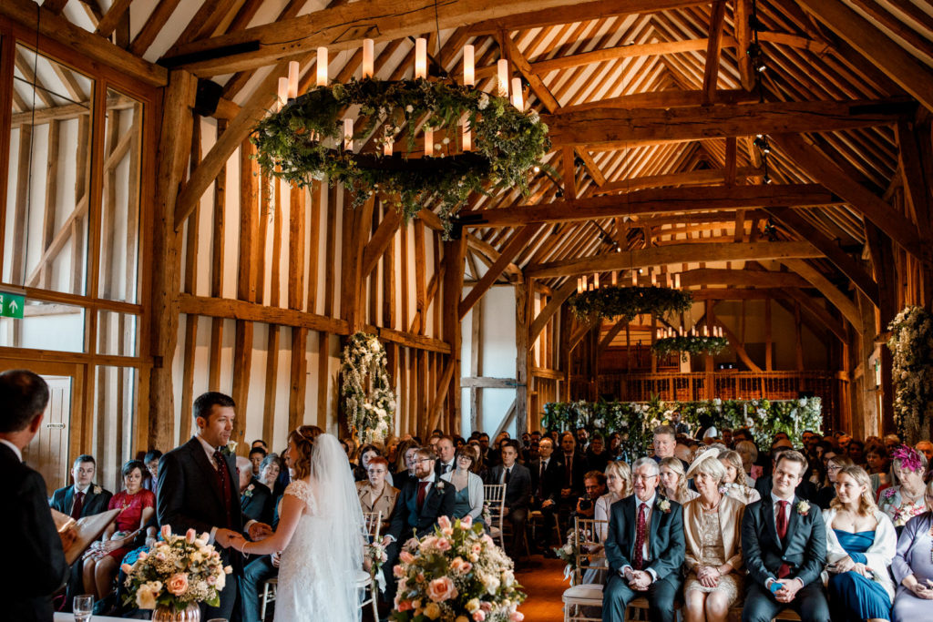 great barn at micklefield hall wedding