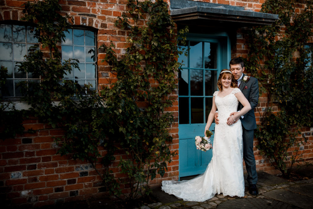 newlywed photography at micklefield hall wedding