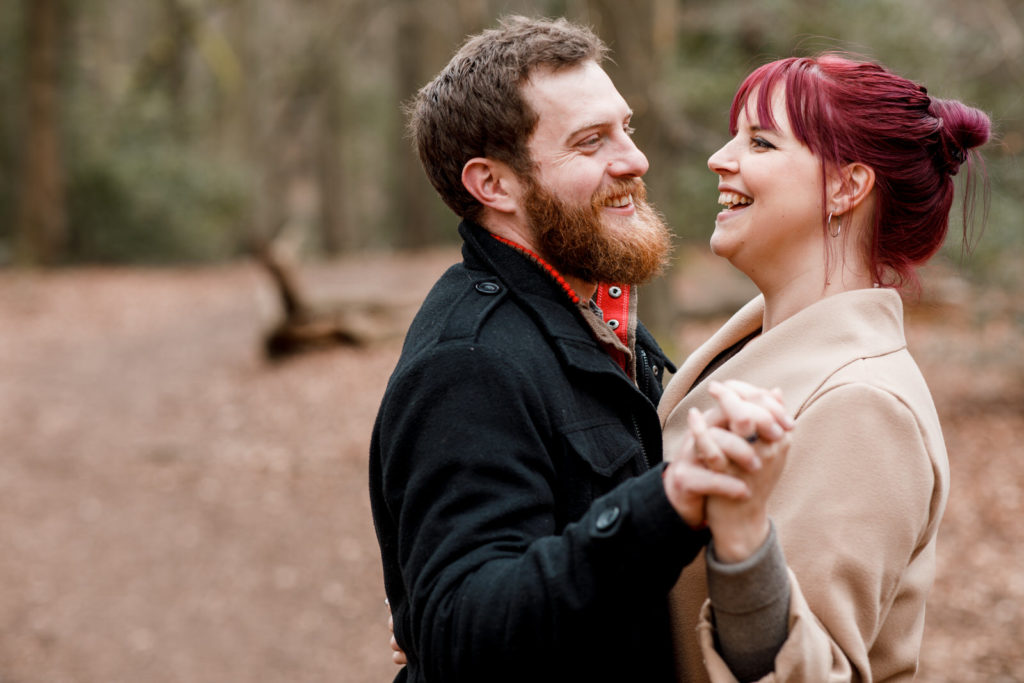 burnham beeches pre-wedding photography