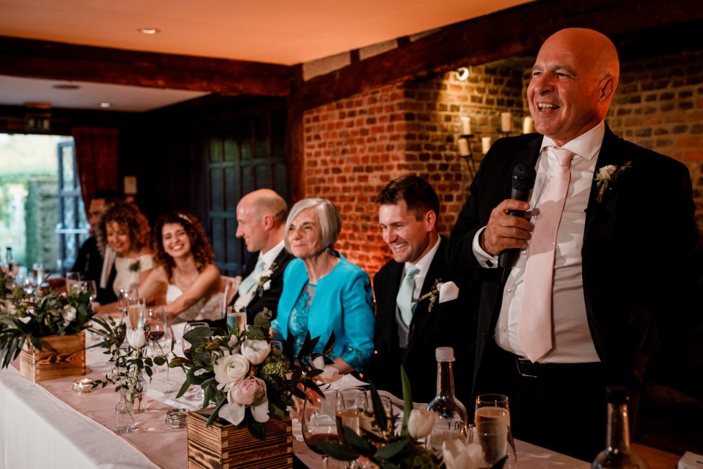 father of the bride speech at great fosters