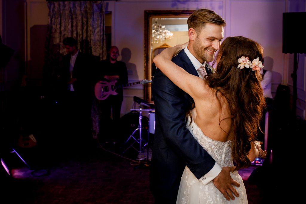 first dance at kings chapel wedding venue