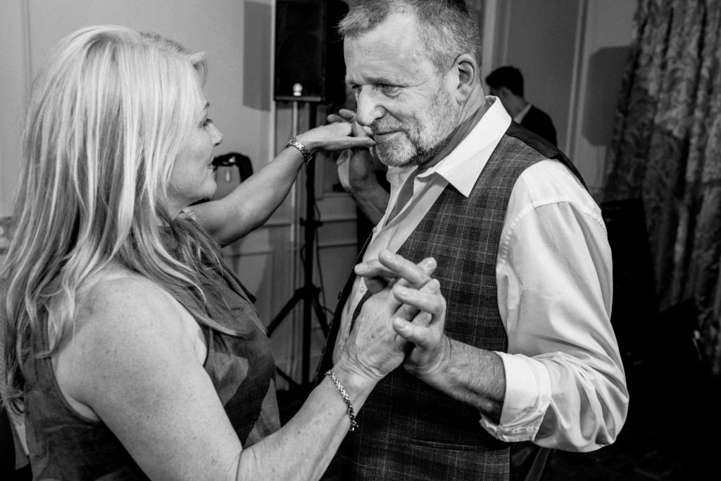 dancing at wedding