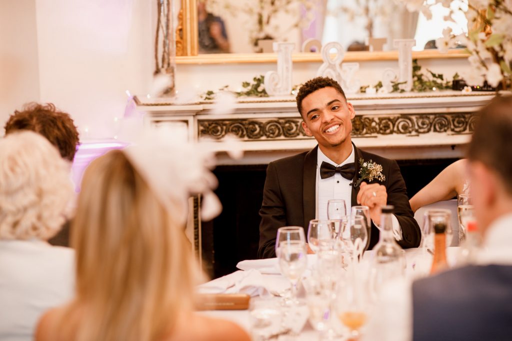 groom laughing
