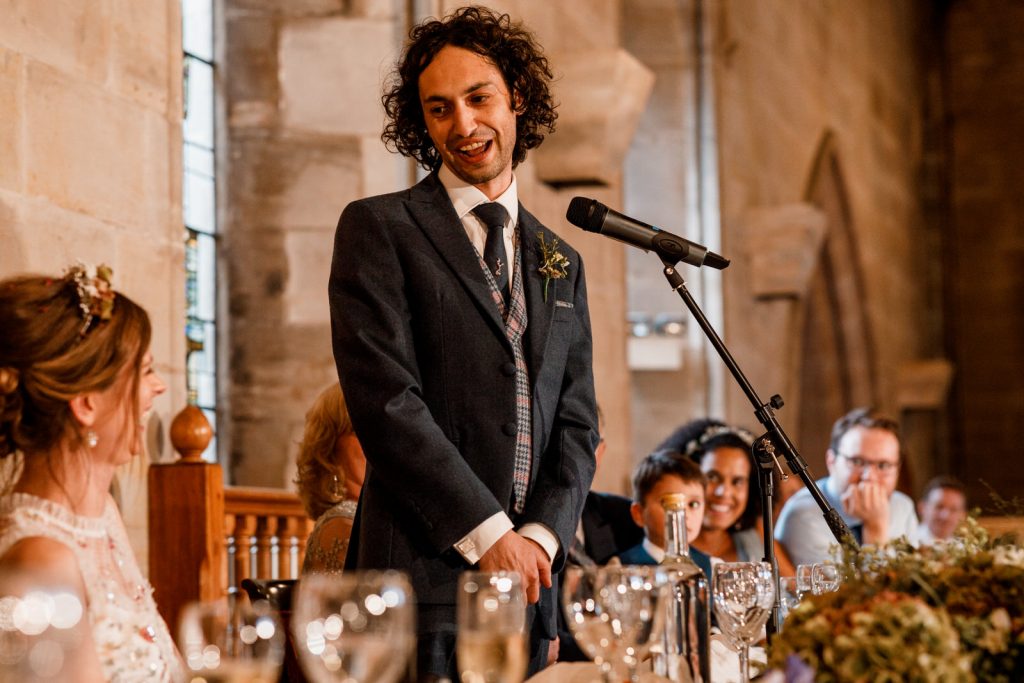 groom speech