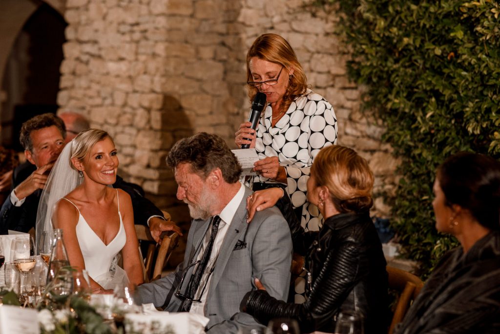 mother of the bride speech at gordes wedding