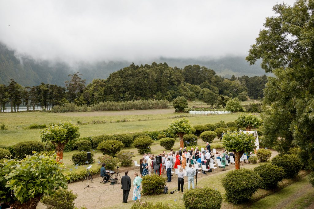 the azores wedding