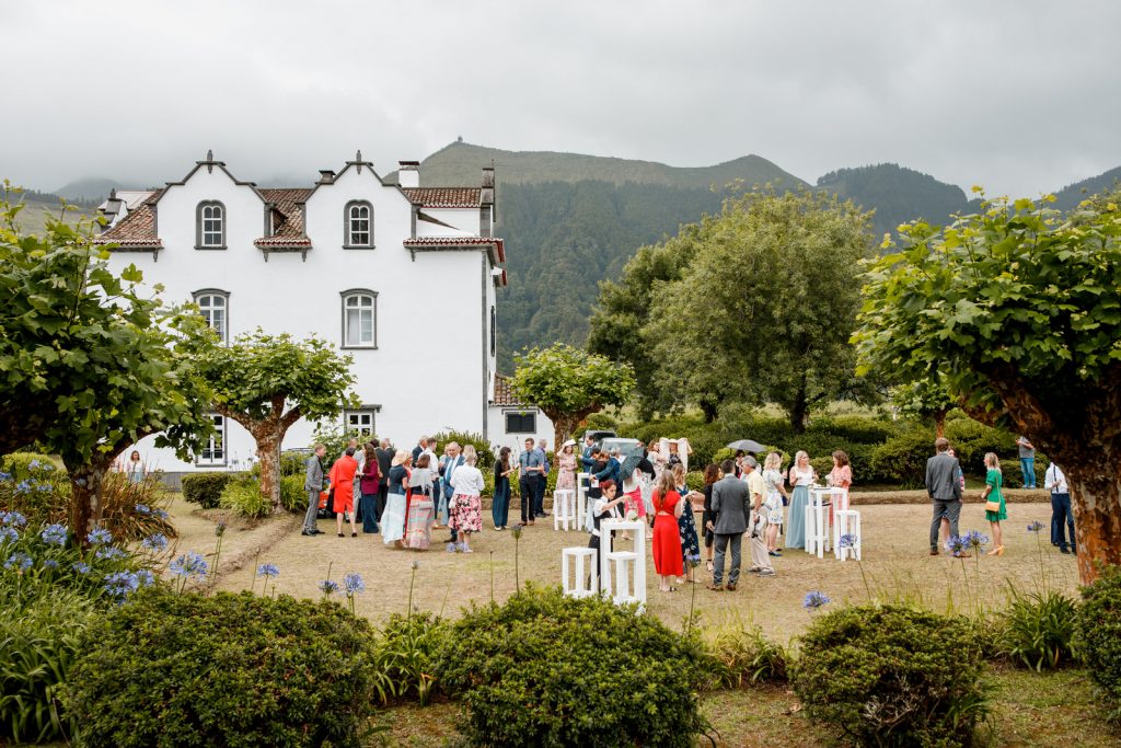 azores garden wedding