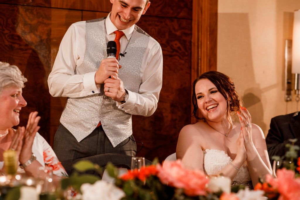 groom speech at london wedding