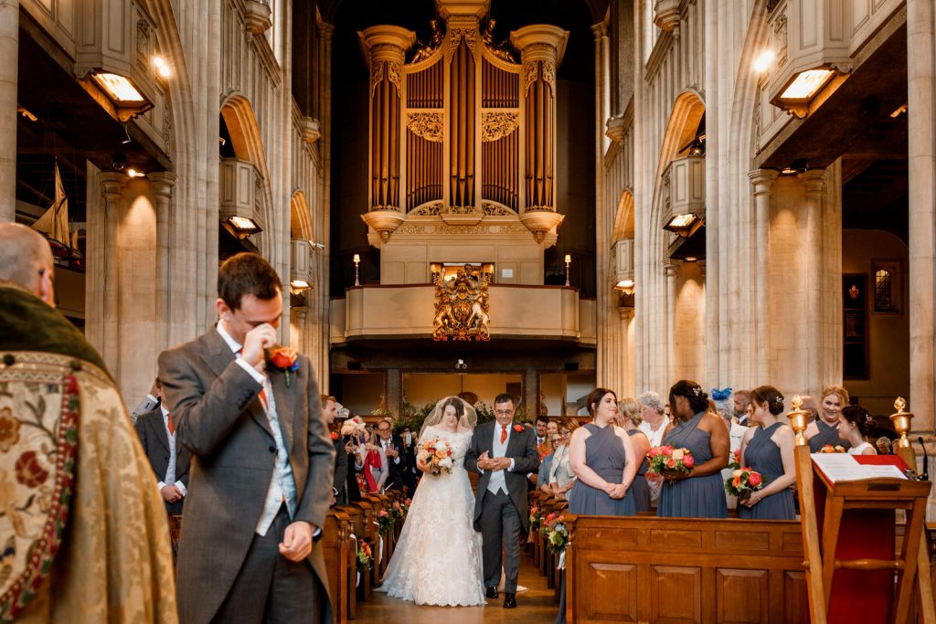 all hallows by the tower wedding photographer