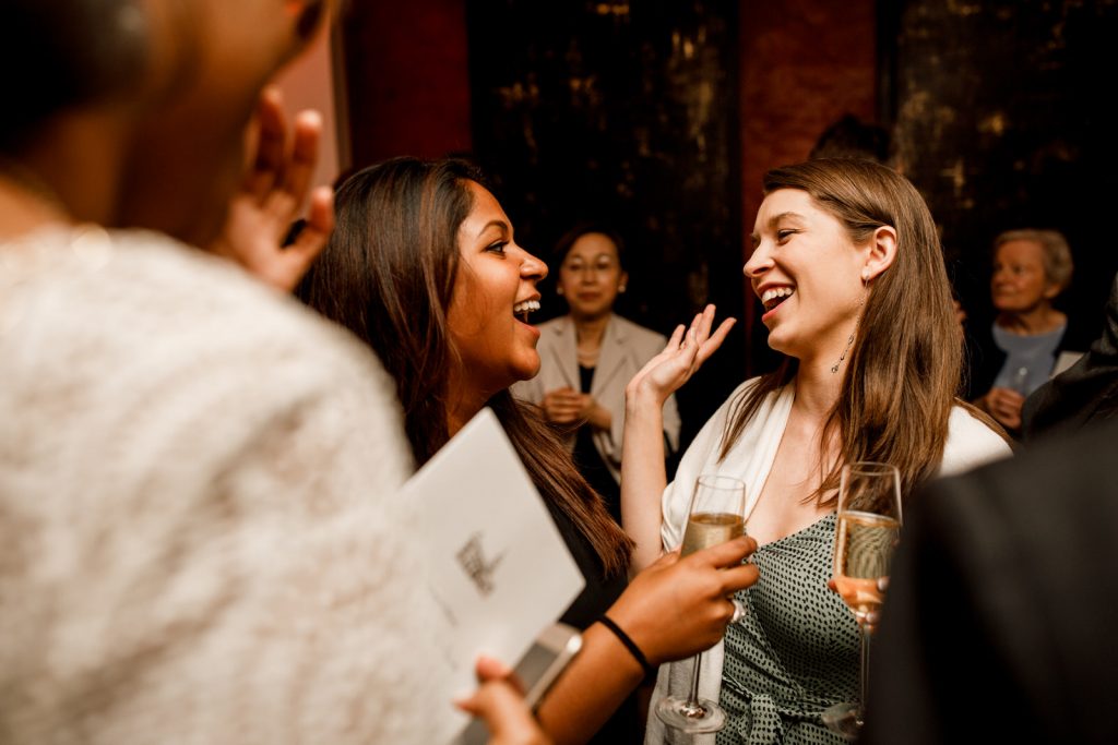 guests at london wedding