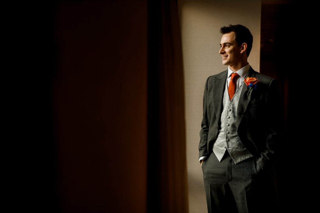 groom portrait