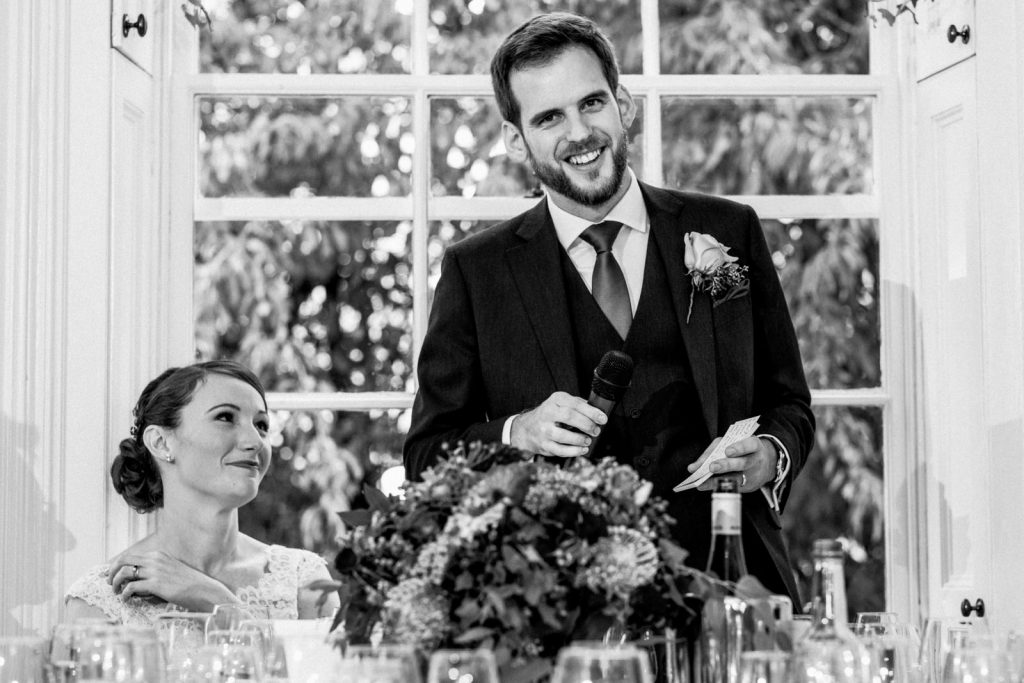 wedding speech at richmond park wedding