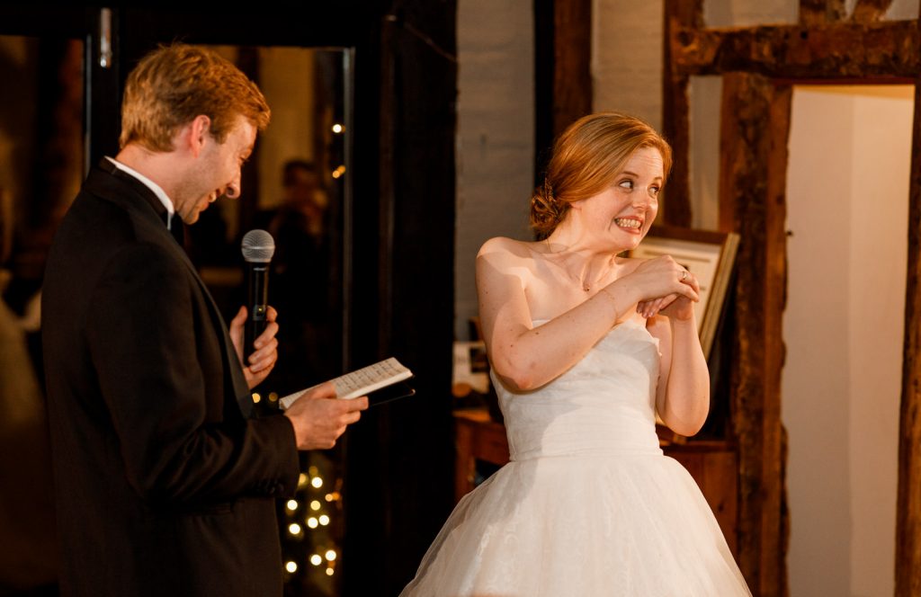 wedding speeches at old luxters barn