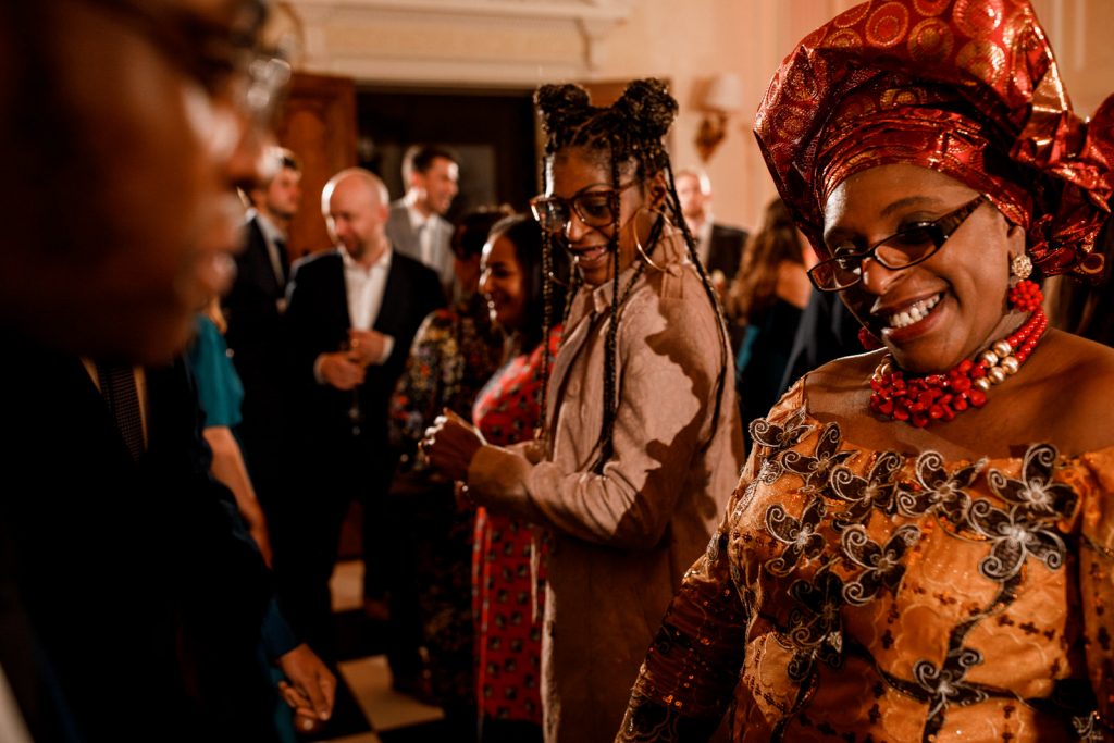 party at hedsor house wedding