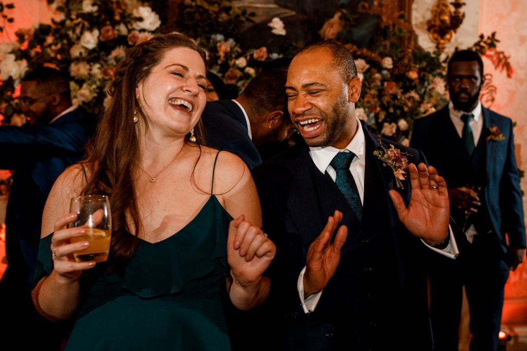 wedding party at hedsor house wedding