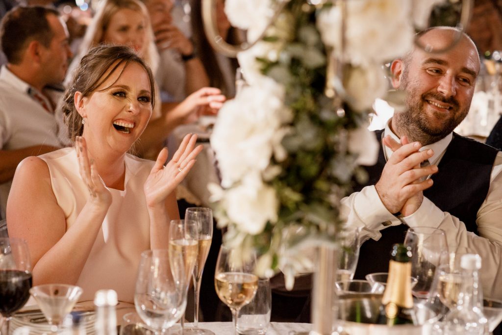 wedding speeches at one marylebone wedding