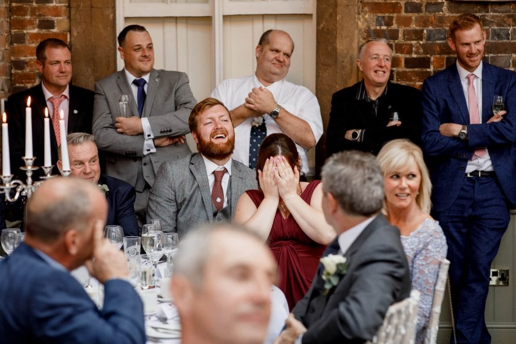 wedding reception at offley place