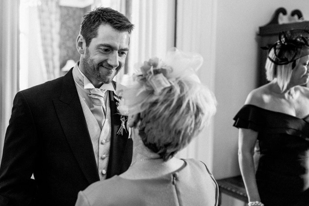 mother of groom with groom
