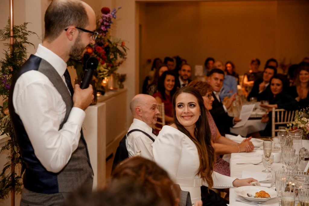 winter wedding at stoke place