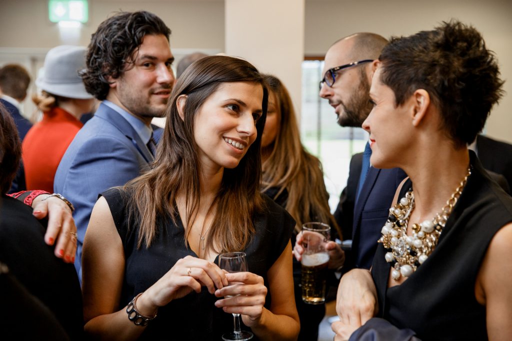 guests having fun at stoke place