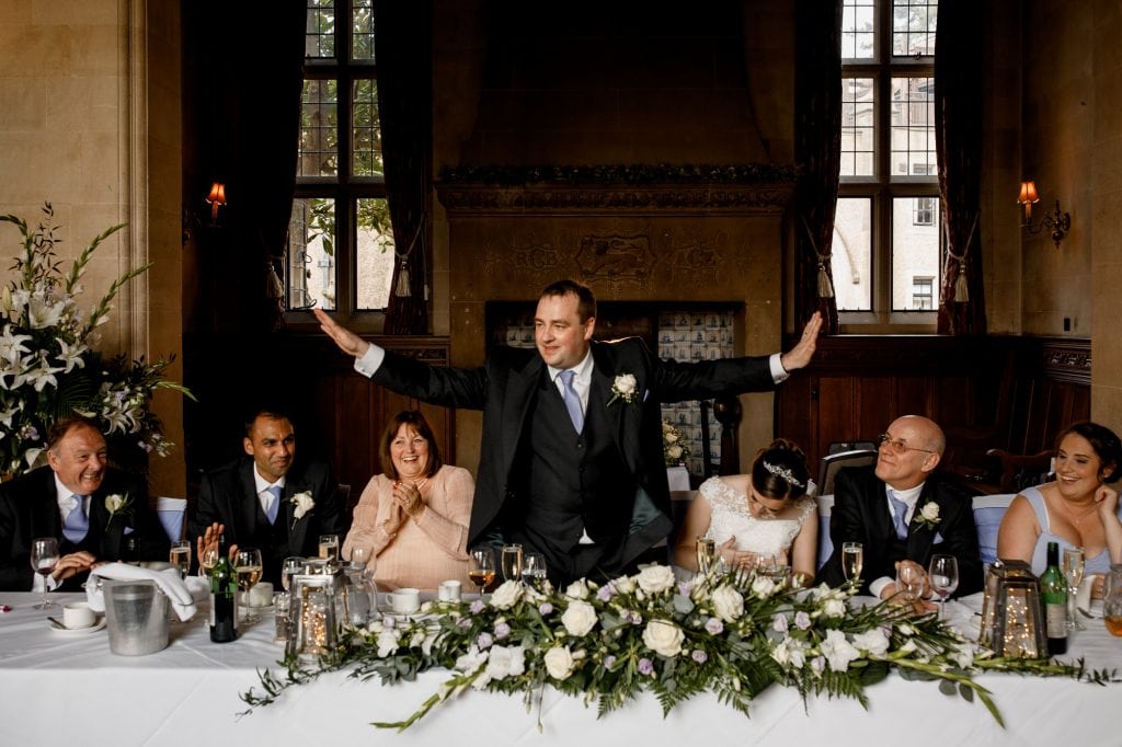 grooms speech at fanhams hall