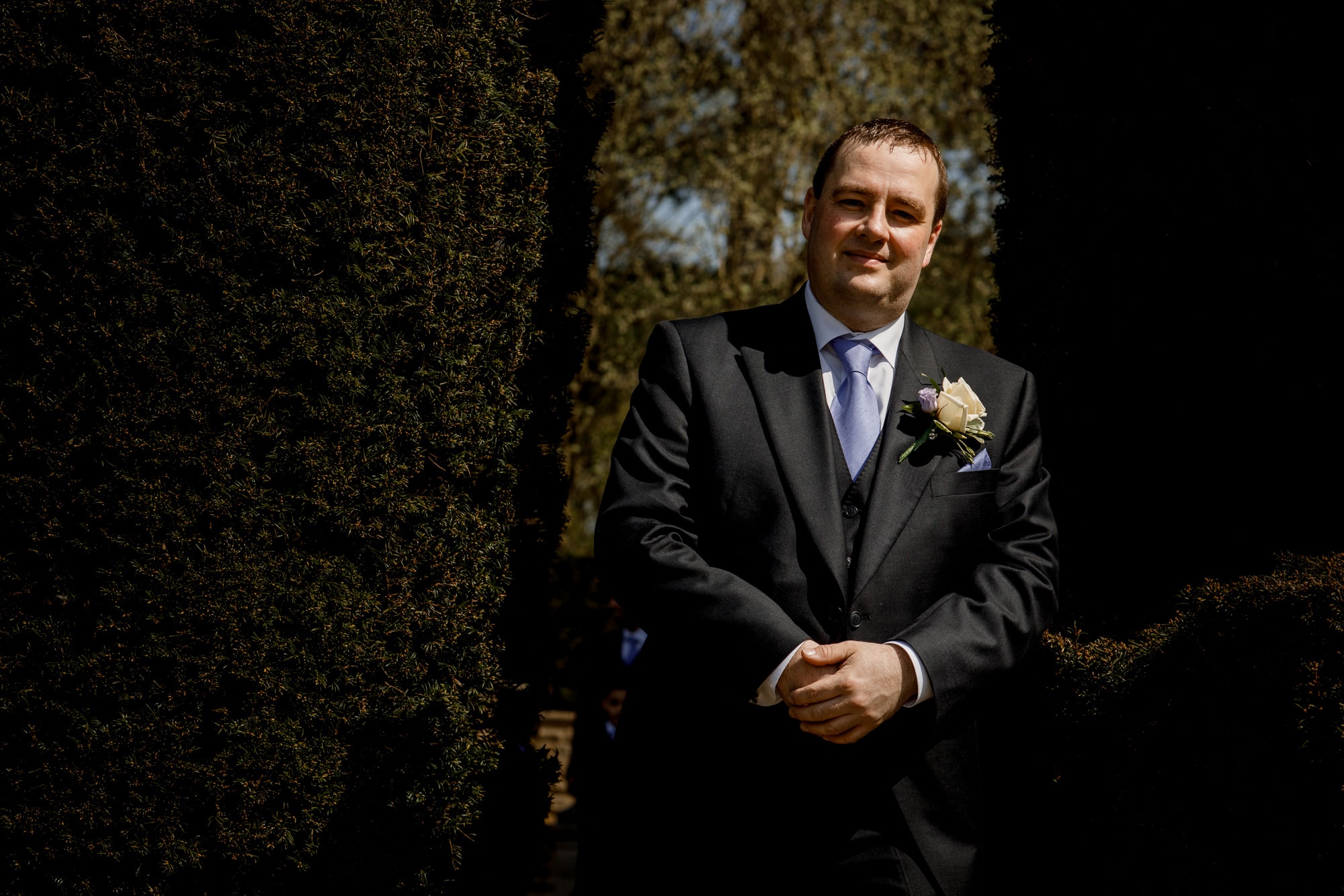 groom portrait