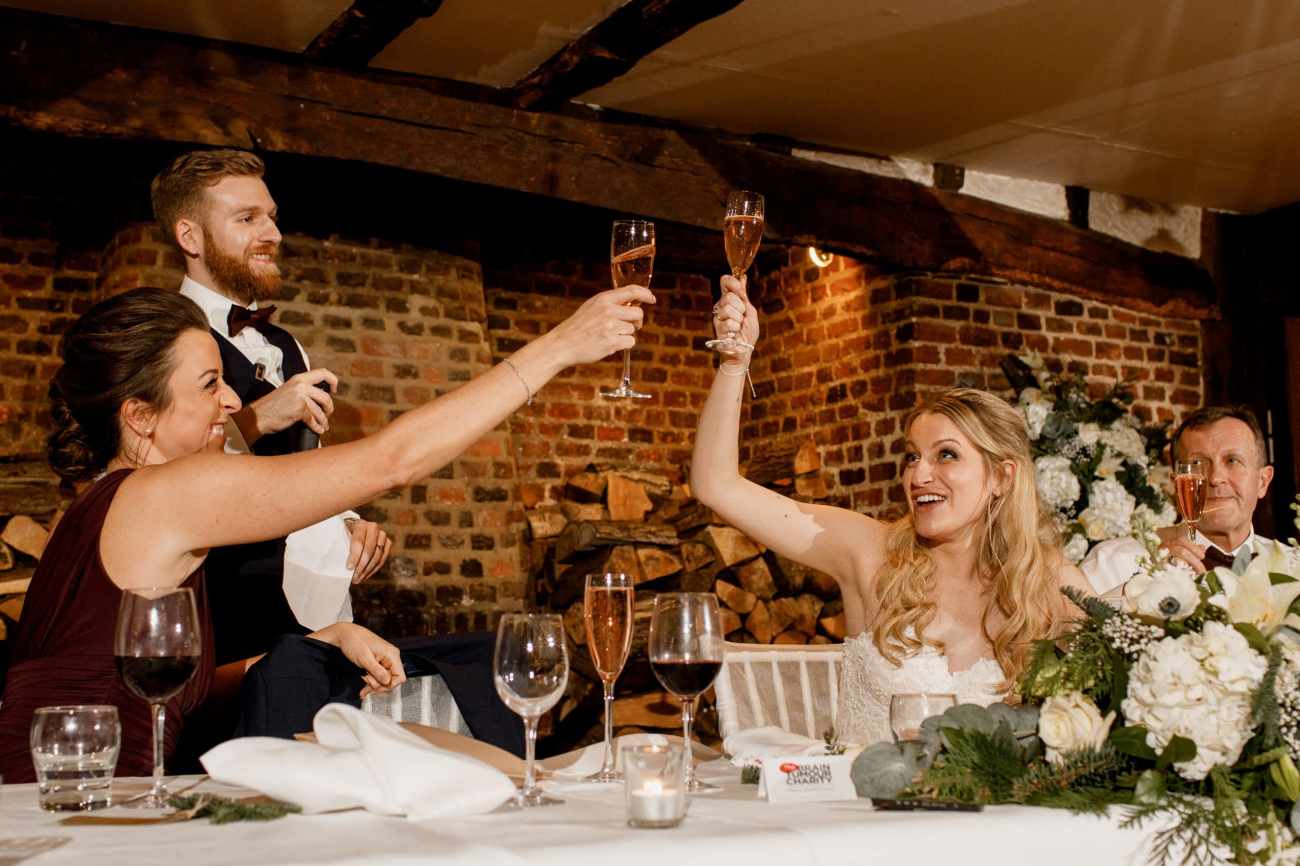 wedding champagne toast