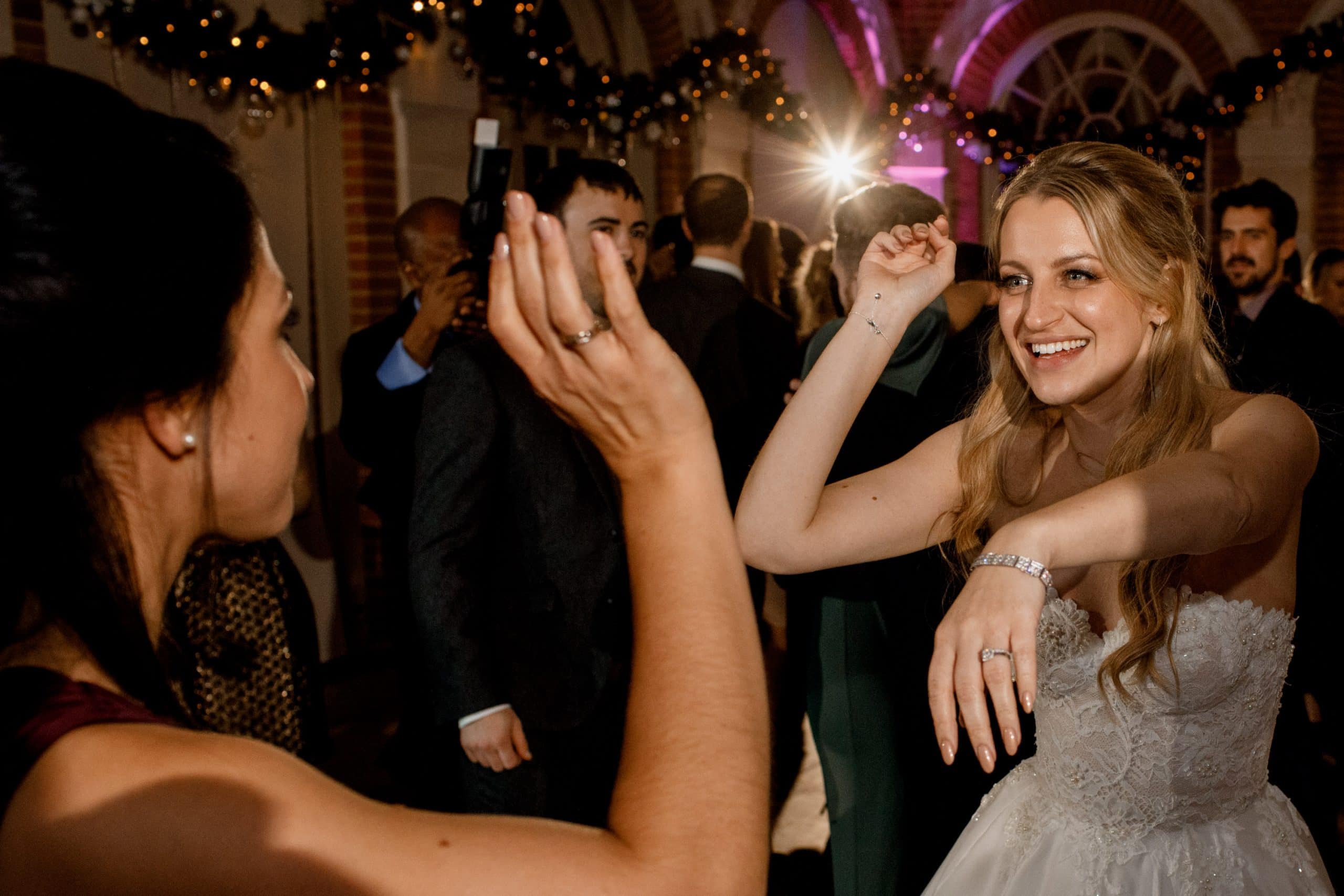 bride dancing