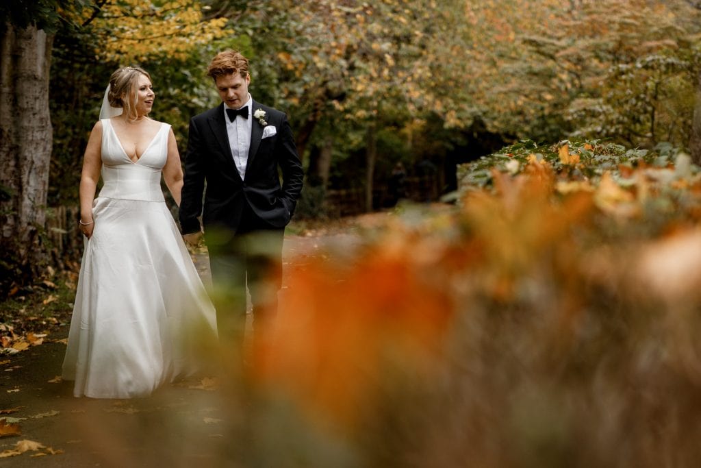 holland park wedding photographs