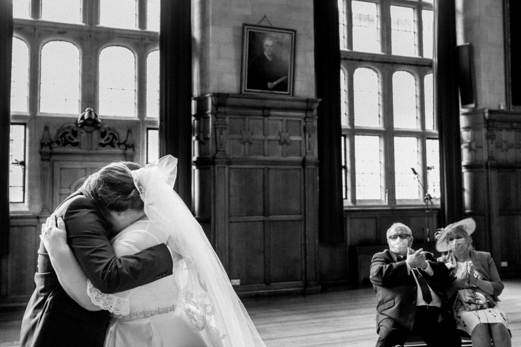 covid secure wedding ceremony in oxford