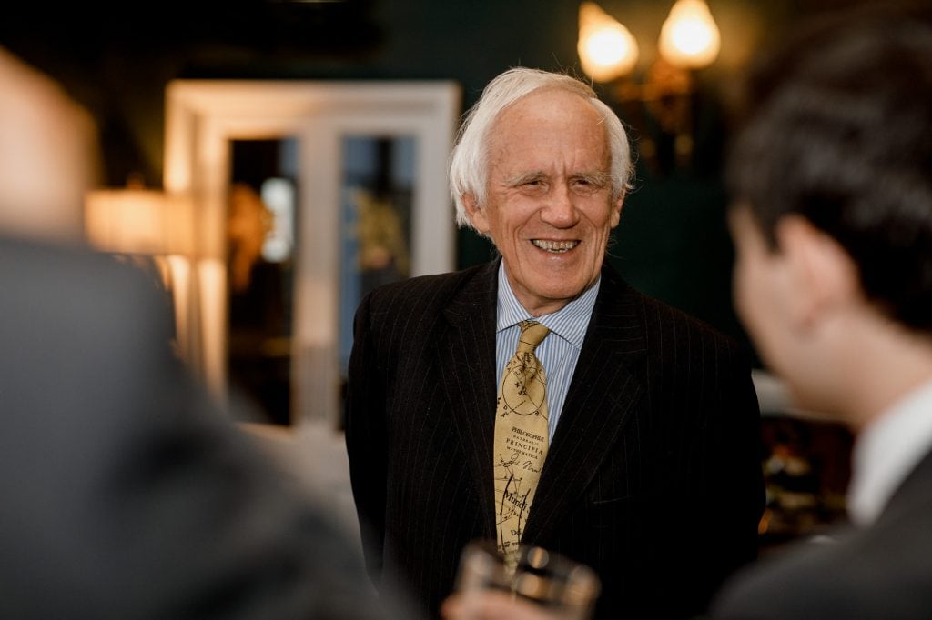 guests at oxford wedding